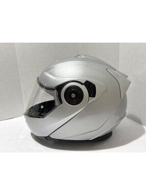 BILT Techno 3.0 Modular motorcycle helmet silver size M DOT certified